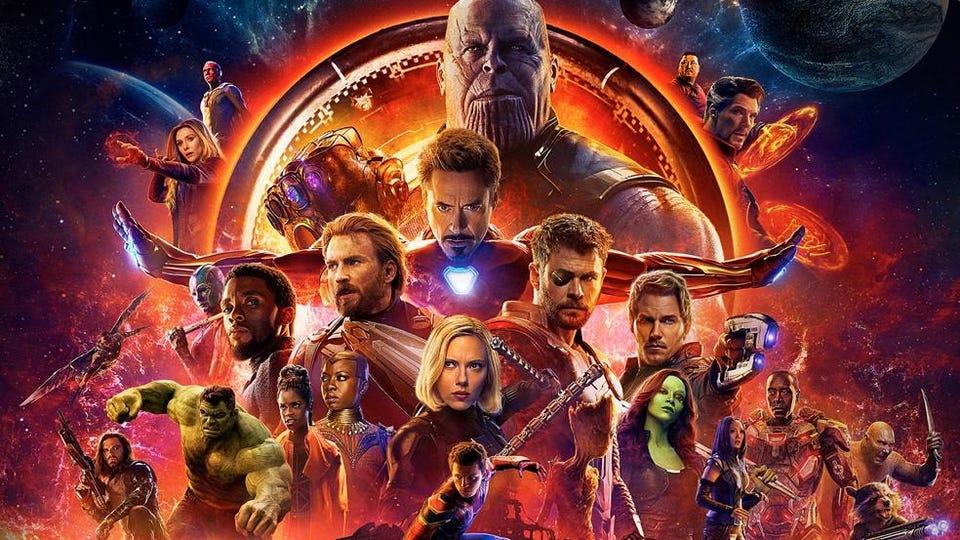 Avengers Infinity War Poster